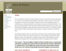 Tablet Screenshot of iadriftless.org